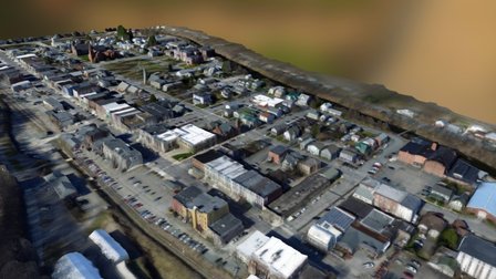 Honesdale 1st attempt 3D Model