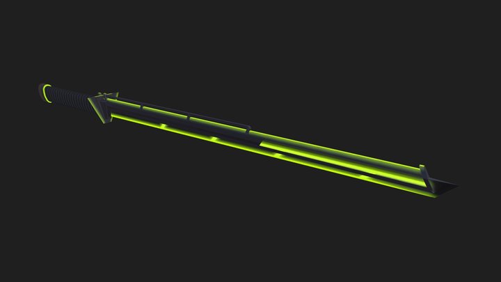 Cyber Sword Greenway 3D Model