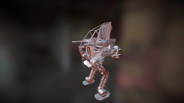 Mech-01 3D Model