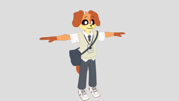 Dogday Uniform 3D Model