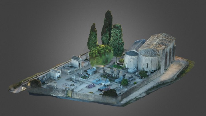 Chapelle saint Julien de Montredon 3D Model