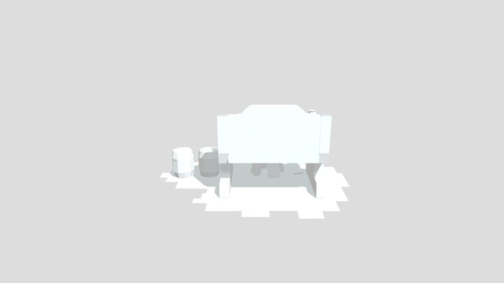 Alchemist Table 3D Model
