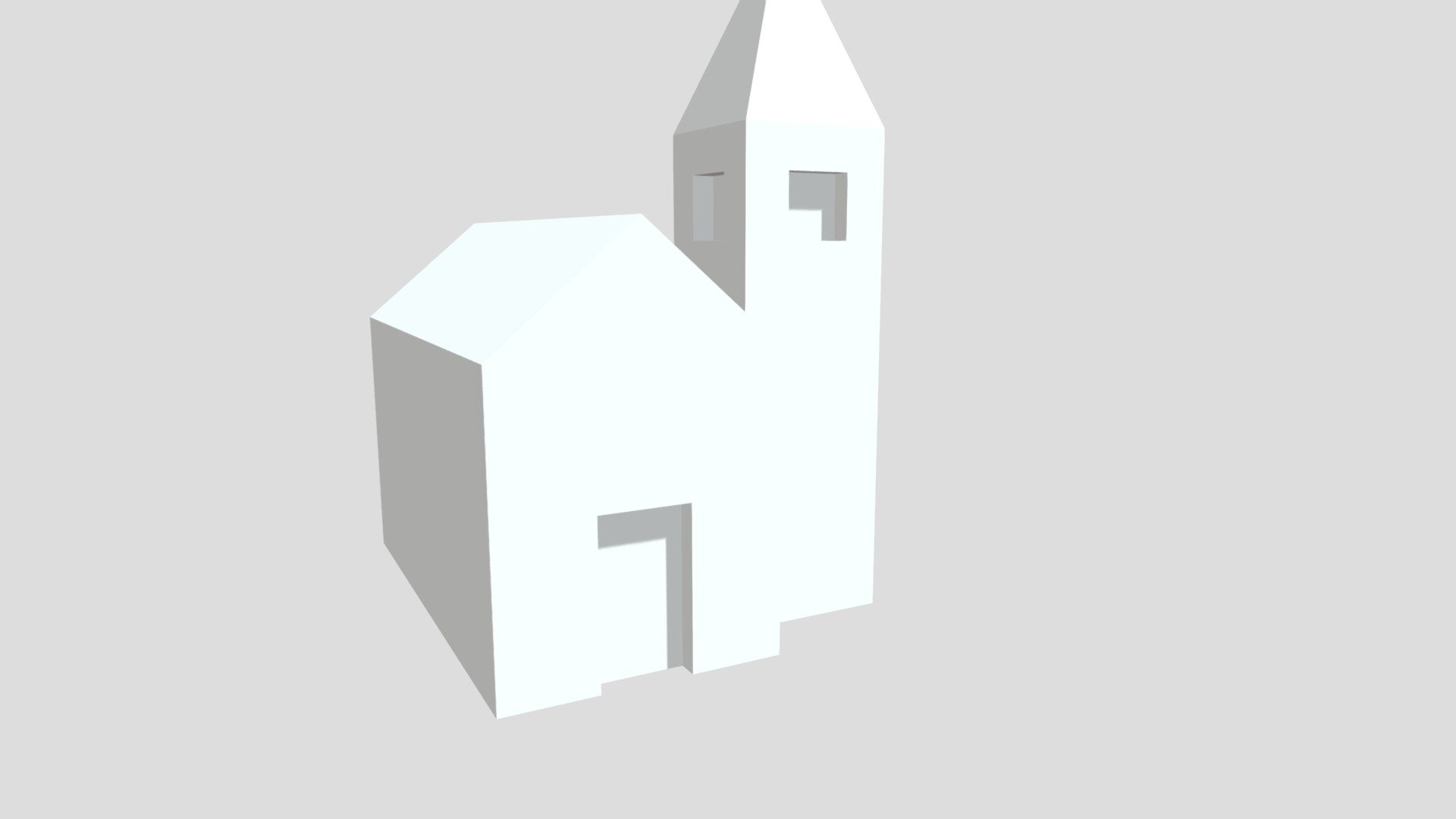 Piccola chiesa - 3D model by paolo.derrico [b6ed55d] - Sketchfab