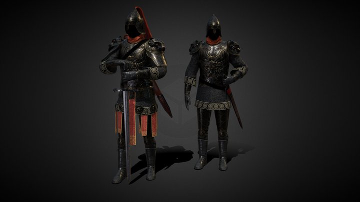 Game of Thrones Leng Armor 3D Model