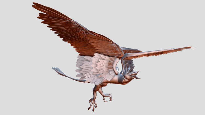 Alkonost 3D Model