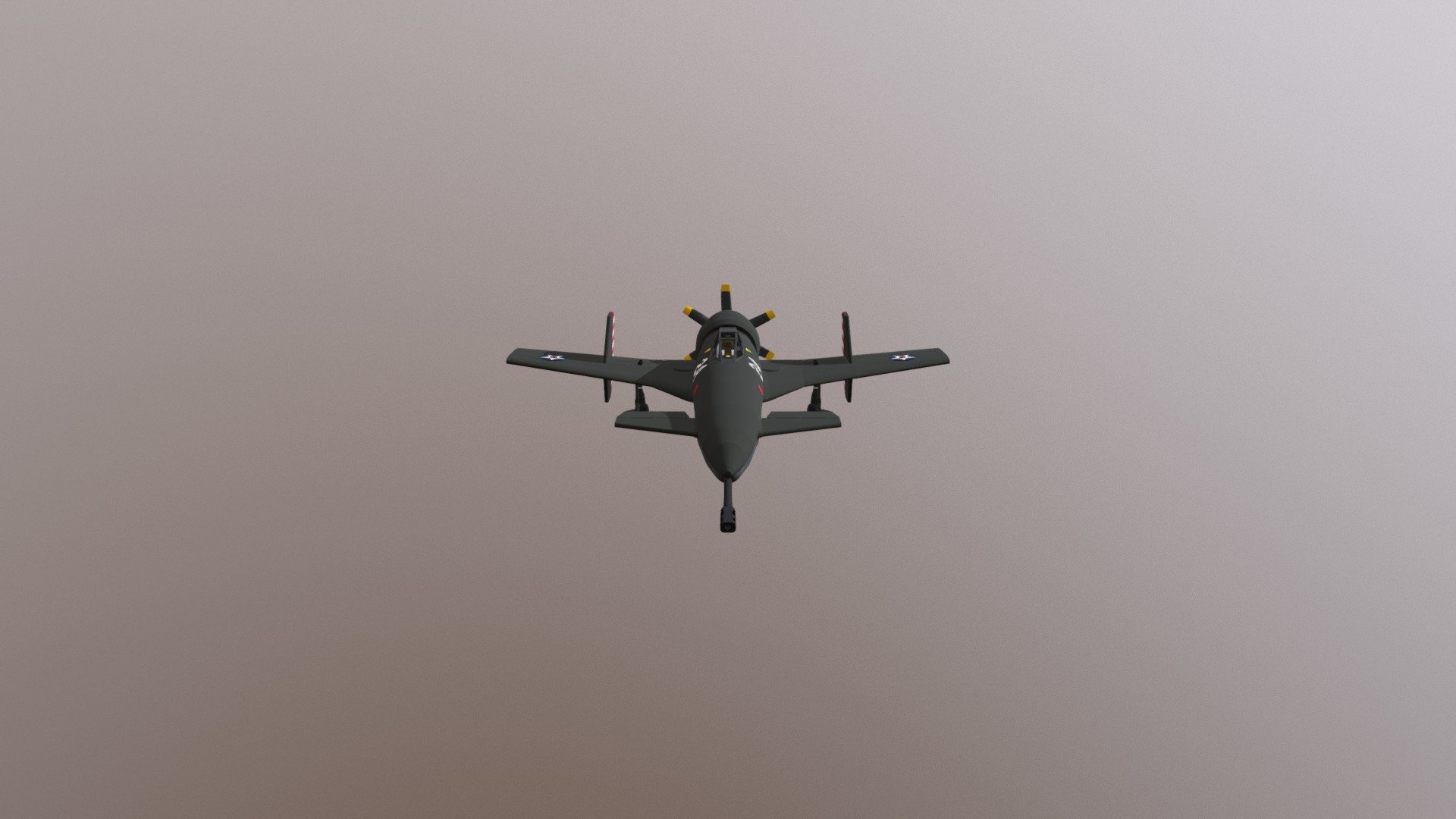 P-65 '' Warlock'' Model