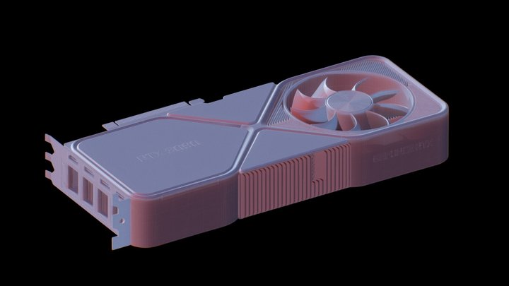 NEW Nvidia Gforce RTX 3090 Revised 3D Model