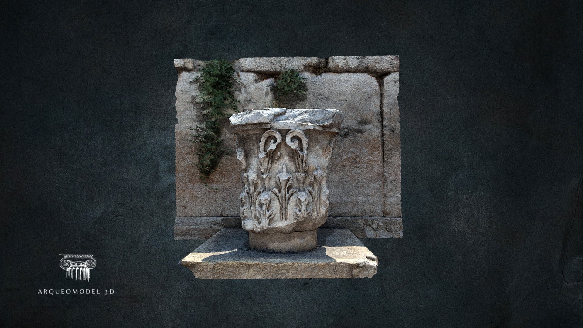 Capitel Greek Stoa | ATHENS - GREECE - Download Free 3D model by ...