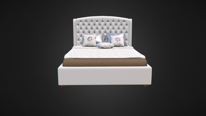 Bed Modena 3D Model
