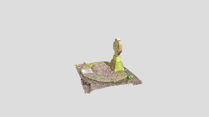 Grave 01 3D Scan - UK 3D Model