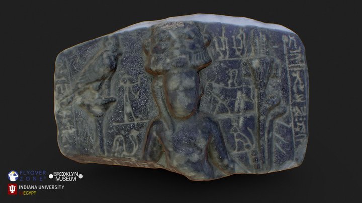 3D rendering of Horus