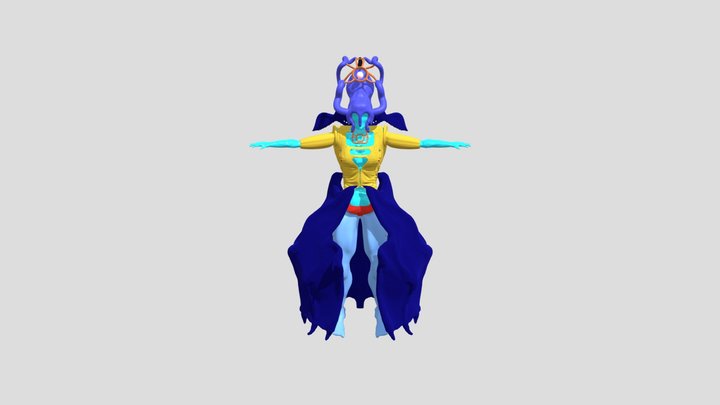 Kali de'Graphie 3D Model