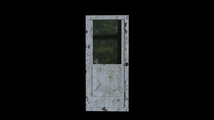 Old Door 3D Model