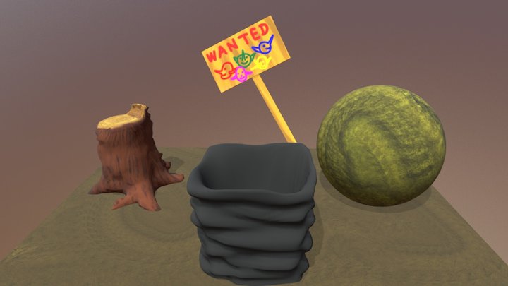 Project4_Interactive_Hide-and-Seek 3D Model