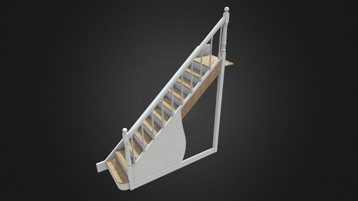Staircase 3D Model