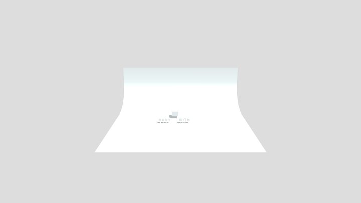 Cartoonito Logo 2021 3D Model