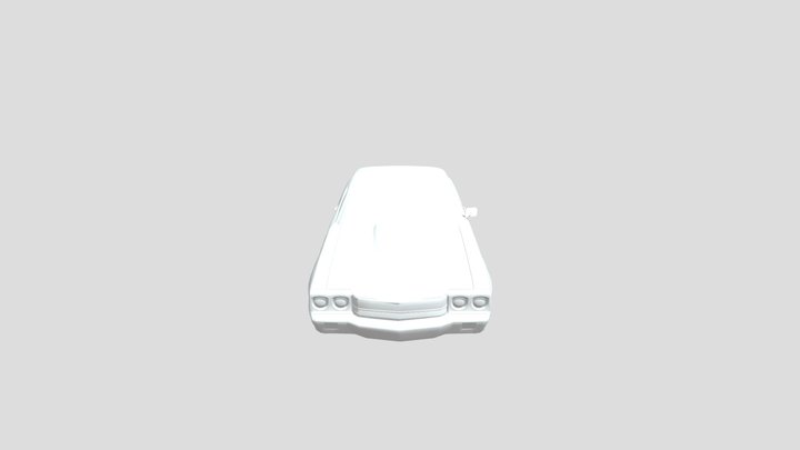 1970 Chevrolet Chevelle 3D Model