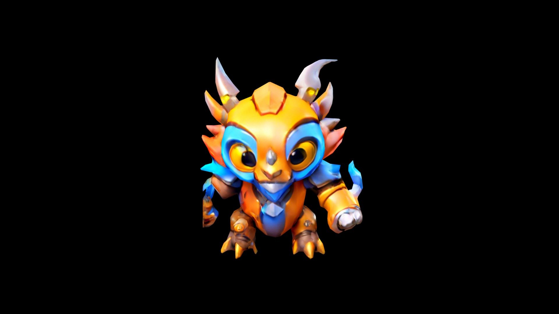 Dragonoid Battle-hardened, Dragonoid is a brave - Download Free 3D ...
