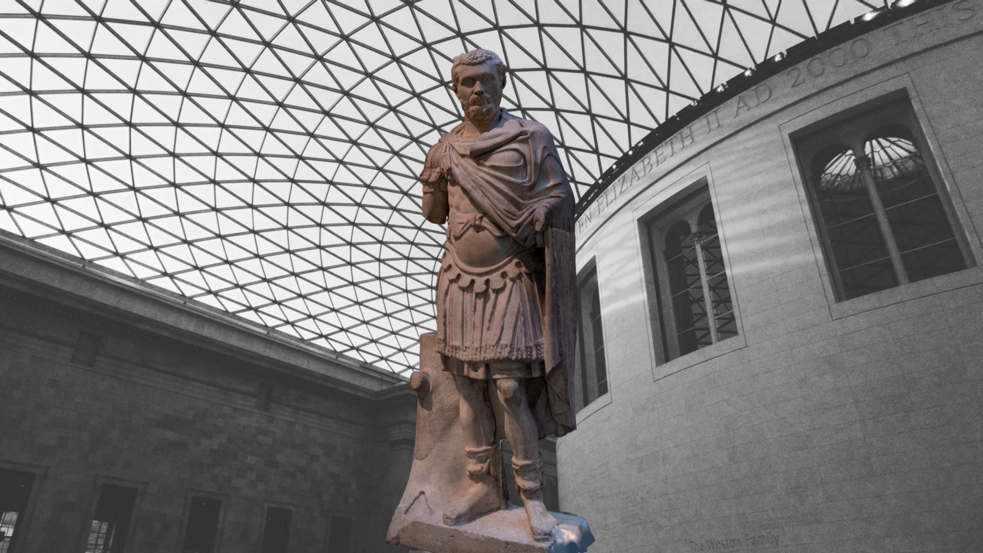 Statue of the emperor Septimius Severus