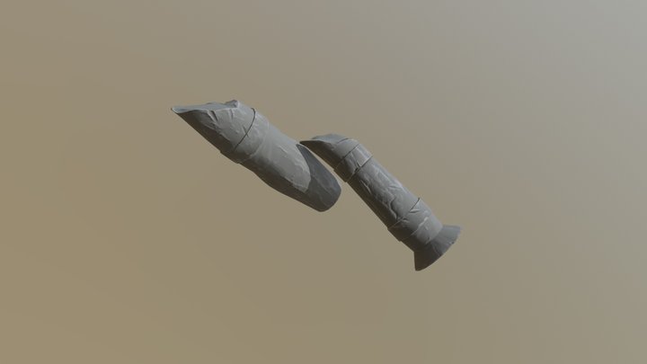 broken pillar 3D Model