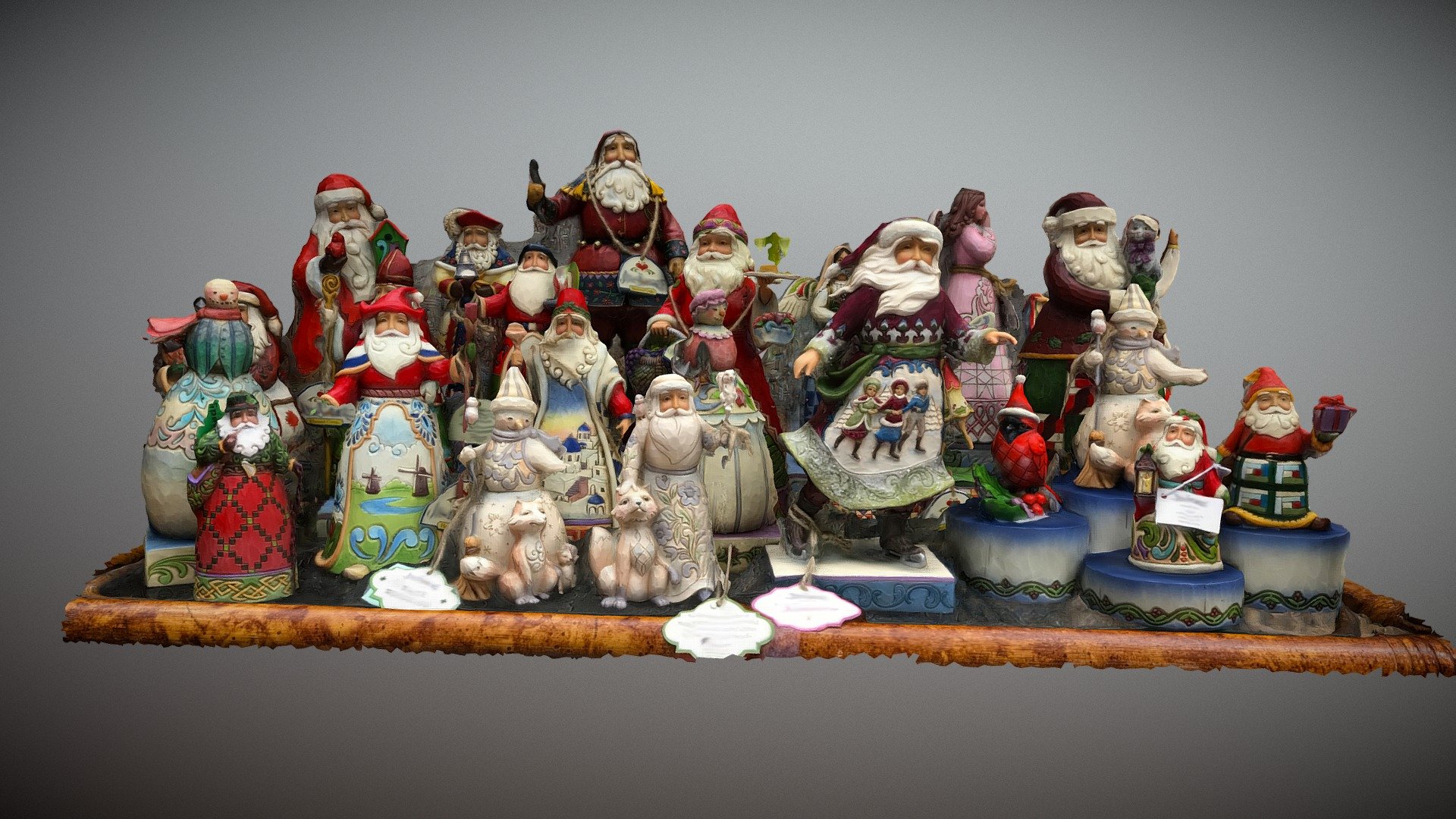 Santa Figurines