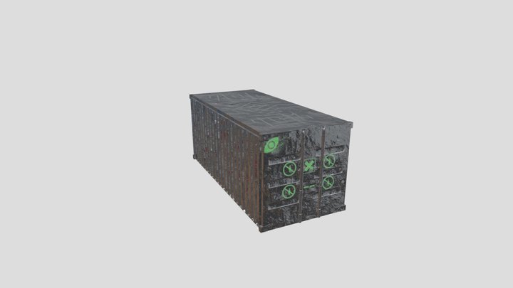 Shipping Container 3D Model