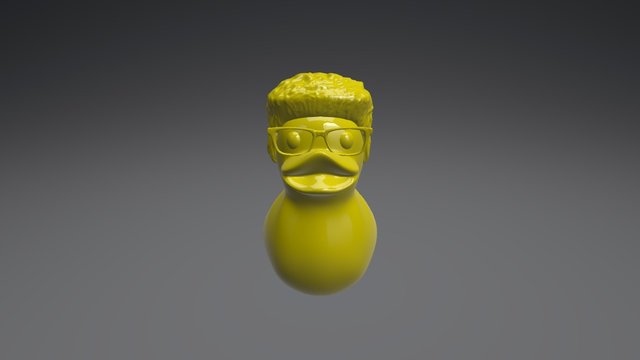 ManDuck 3D Model