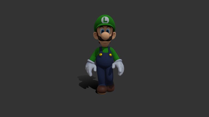 Luigi 002 3D Model