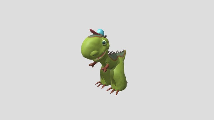 Cute creature 3D Model