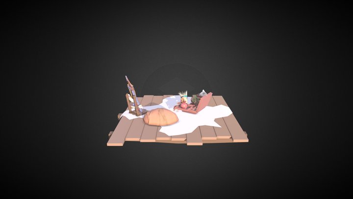 MonterHunterWorld Game_Blocking_XYZ 3D Model