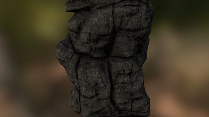 Rock Big 3D Model