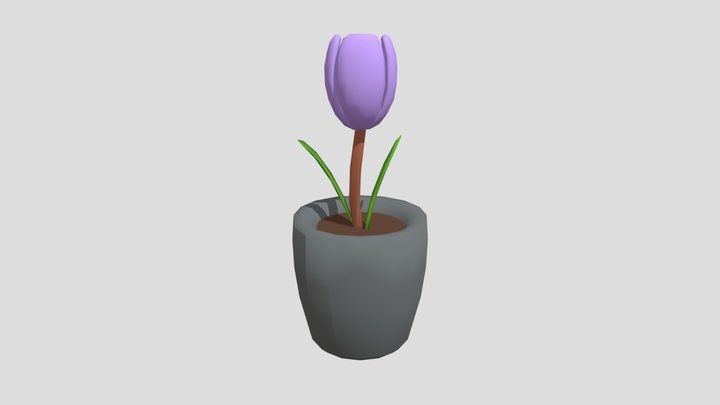 Vaso de tulipa – Free 3D Model STL