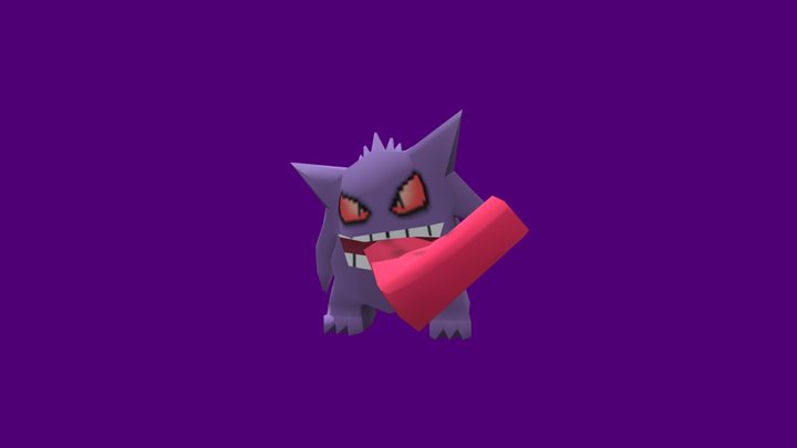 Gengar 3D Model