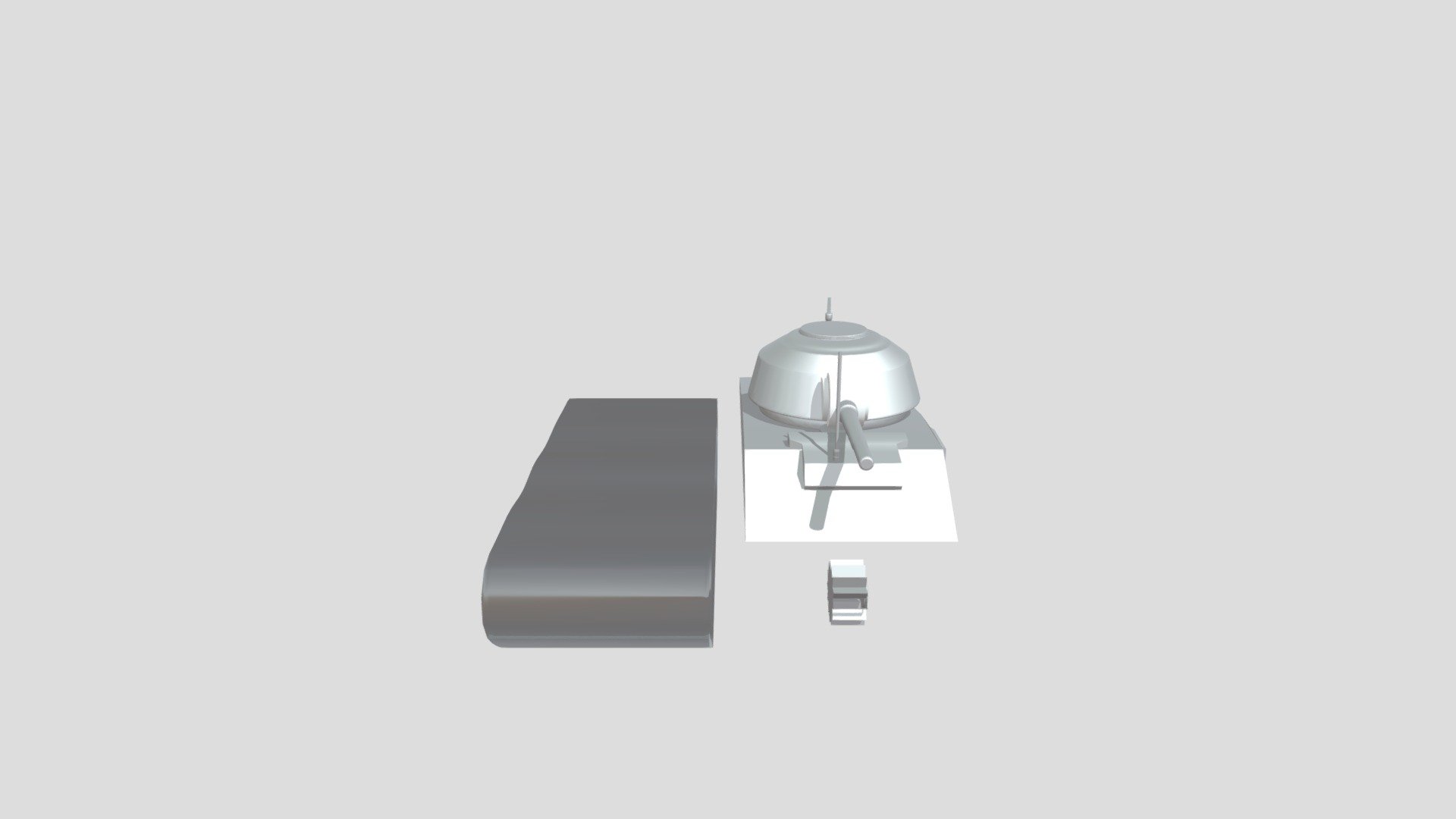 CAD02-WWII Tank