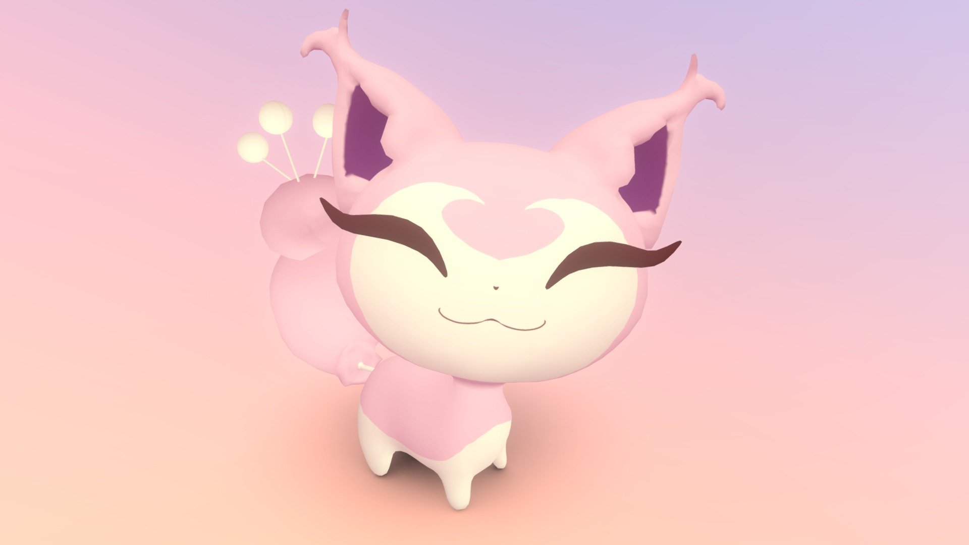 Stuffed Skitty | XIV Mod Archive