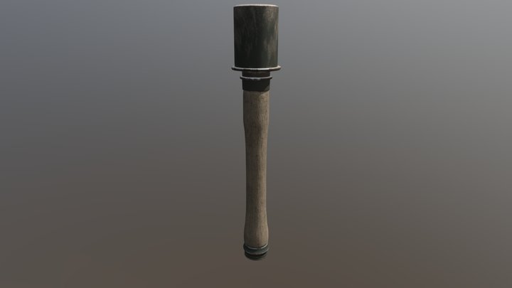 Grenade (Sketchfab) 3D Model