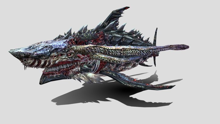 CounterStrike Online - Boss "Megalodon" 3D Model