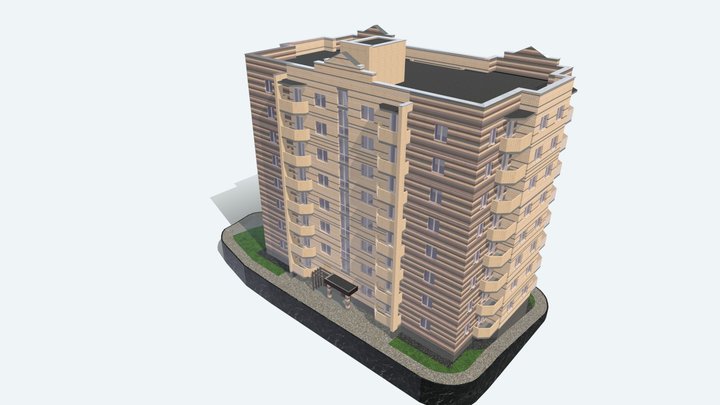 высотка 3D Model