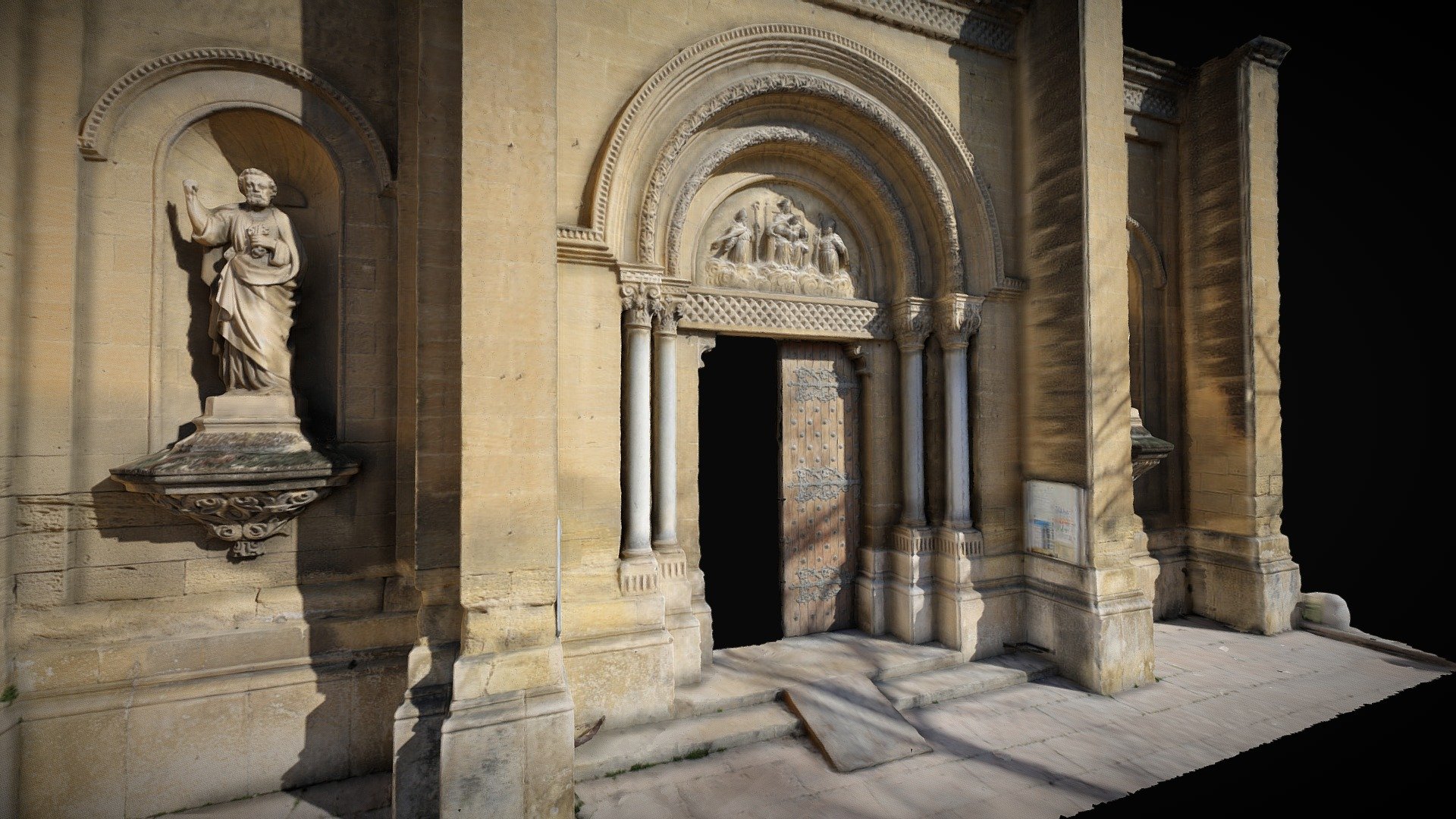 Façade Cathédrale d'Uzès