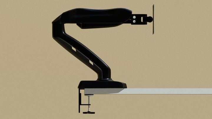 Monitor arm 3D Model