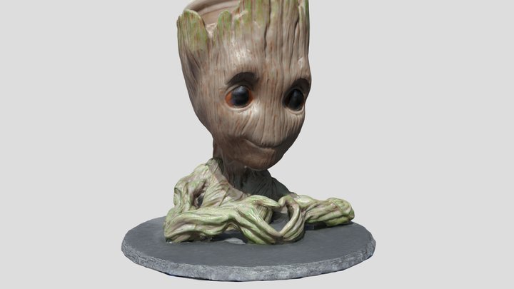 Groot survives 3D Model