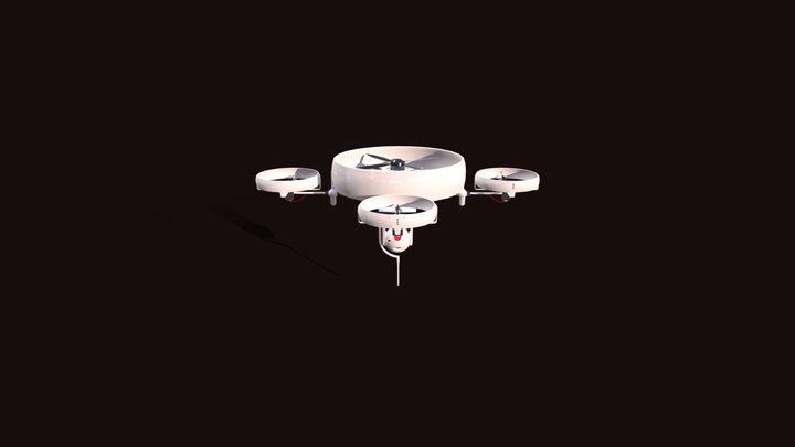 High-Quality 3D Drone Model – Realistic Design 3D Model
