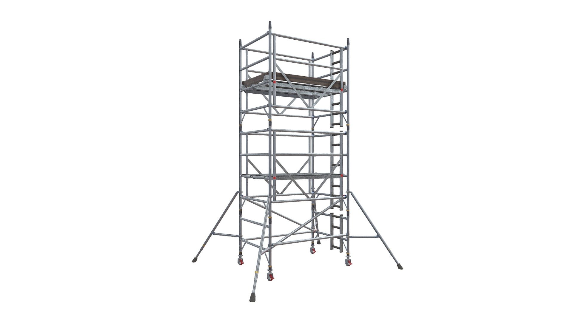 EZ 500 DW AGR Ladder Tower - 3D model by pasma-training [b6fc1d5 ...