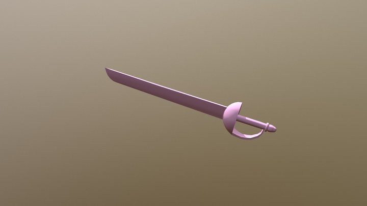 Rose's Scabbard 3D Model