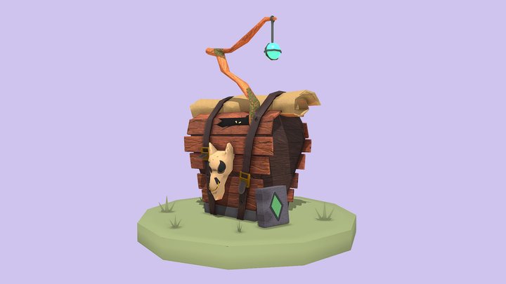Concept Chest 2 3D Model