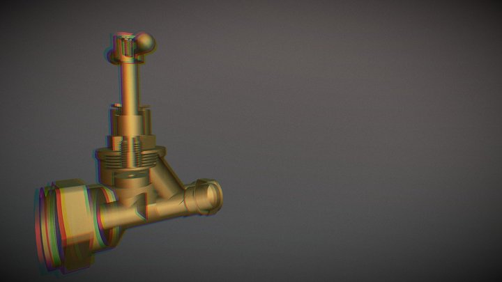 StopValve 3D Model