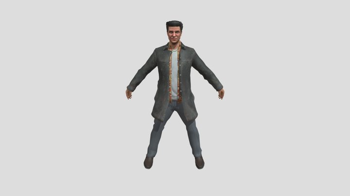 Max Payne 1 3D Model