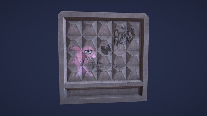 Fence LegendaryGameDev 3D Model