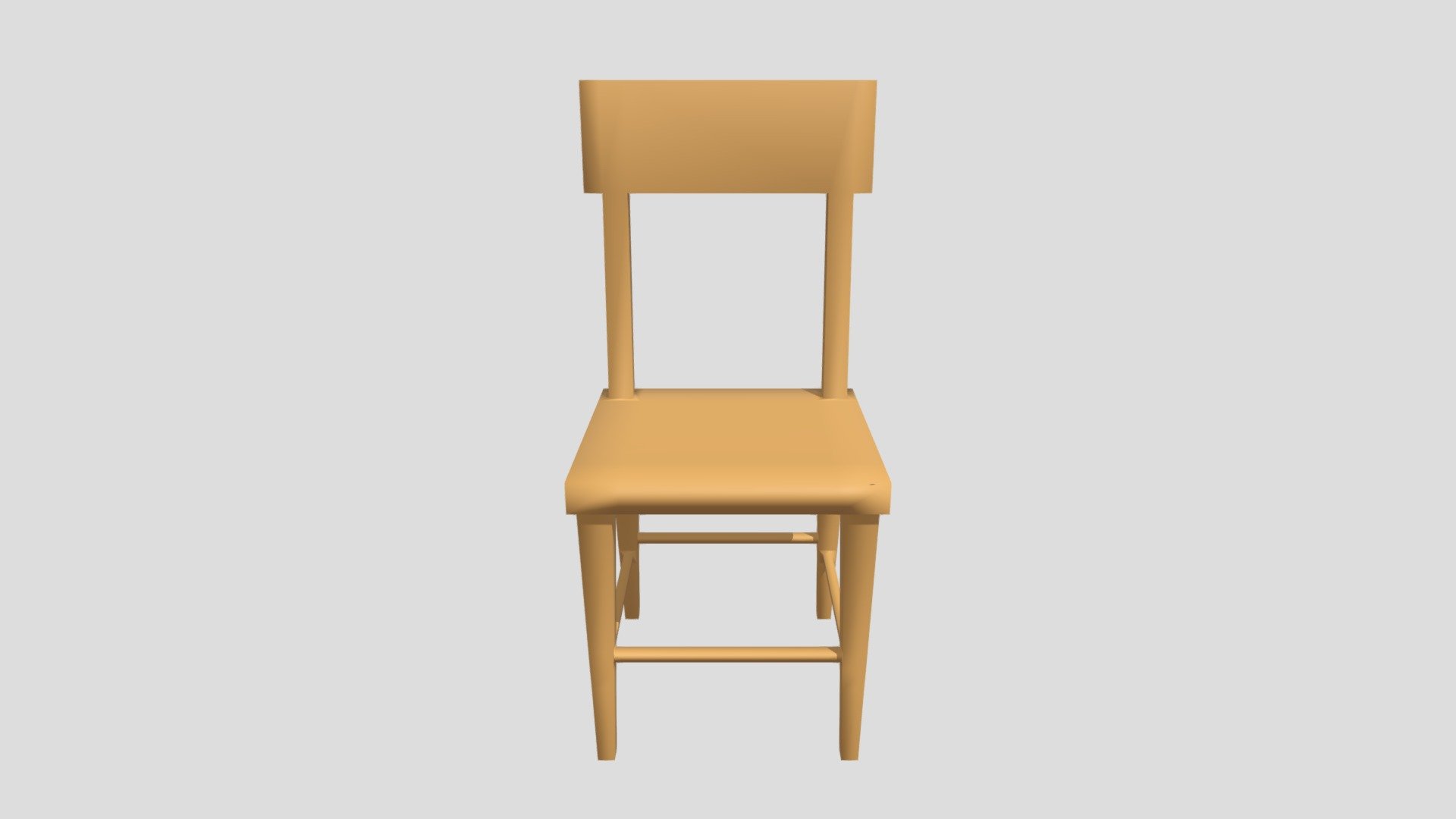 Simple Wood Chair