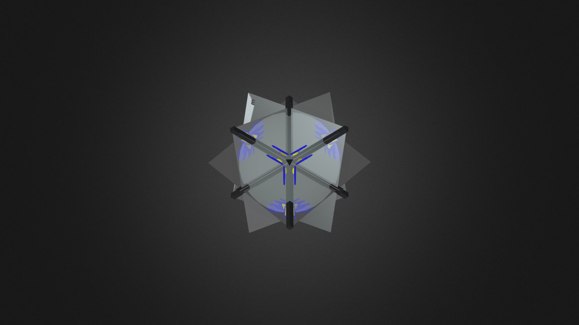 Stereographic Projection: -43m